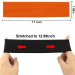 Yoga Headband for Women, Sports Headband for Yoga & Running, Stretch Hair Accessories Wide Band (Pack of 12) - Image 2