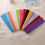 14pcs Mixed Colors Yoga Sports Headbands for Women - Soft Elastic Stretch Girls Athletic Headbands - Image 2