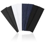 8 Pack Sport Headbands for Women, Elastic Soft Fabric Non-Slip Hair Bands Hair Warp for Daily Workout Yoga Running Sports