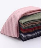 Soft And Skin-Friendly Knitted Sports Headband, In Gray, Simple And Fashionable, Practical And Comfortable, With Multiple Combinations, Fine Texture, Simple And Versatile, a Fashionable Tool. - Image 2