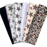 Leopard Headbands for Women  Accessories: Trendy Women Head Bands with Cute Bow Star Cheetah Print, Stretchy Hair Bands 6PCS