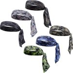 Sport Head Ties Unisex Tie Headbands Tie Back Bandanas Workout Hair Band Athletic Sweatbands for Tennis Ninja Karate Running Yoga