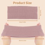 8 Packs Knitted Thick Headbands for Women Fashion Wide Hairbands Non Slip Boho Head Bands Workout Outdoor Yoga Sports Hair band Hair Accessories - Image 2