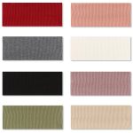 8 Packs Knitted Thick Headbands for Women Fashion Wide Hairbands Non Slip Boho Head Bands Workout Outdoor Yoga Sports Hair band Hair Accessories